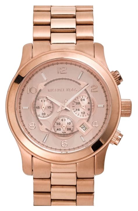 michael kors uhr rosegold ratenkauf|Runway Rose Gold.